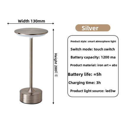 Touch Control Retro Table Lamp for Home and Camping