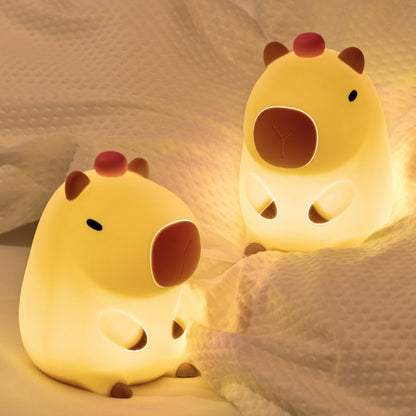 Cute Cartoon Capybara LED night light